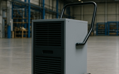 Osuszacz powietrza przemysłowy 2025 — kompletny przewodnik wyboru (budowy, magazyny, produkcja)